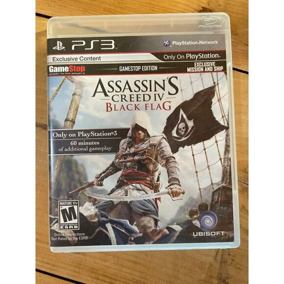 Sony PlayStation 3. Assassin's Creed IV: Black Flag. PS3 Video Game - Picture 1 of 2